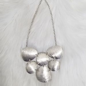 Silver Tribal/ Statement Necklace